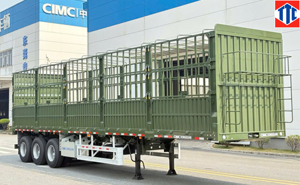 CIMC telescopic trailer