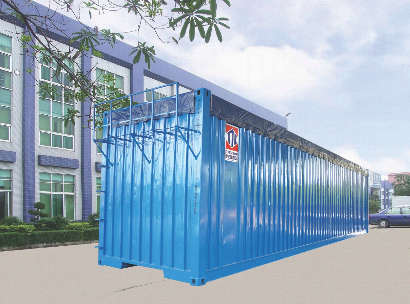 container mở nóc