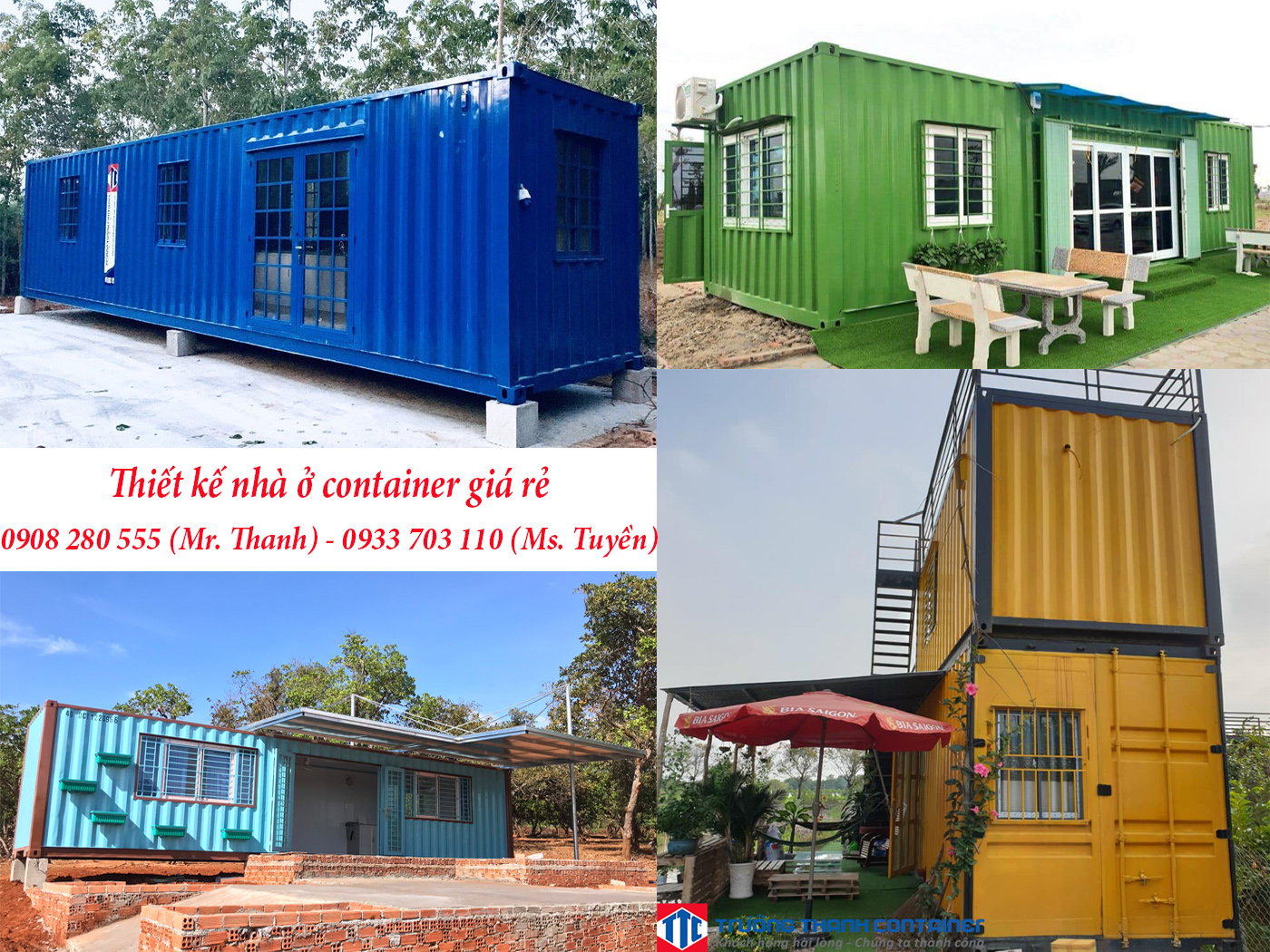 Nhà container giá rẻ - Trưởng Thanh Container
