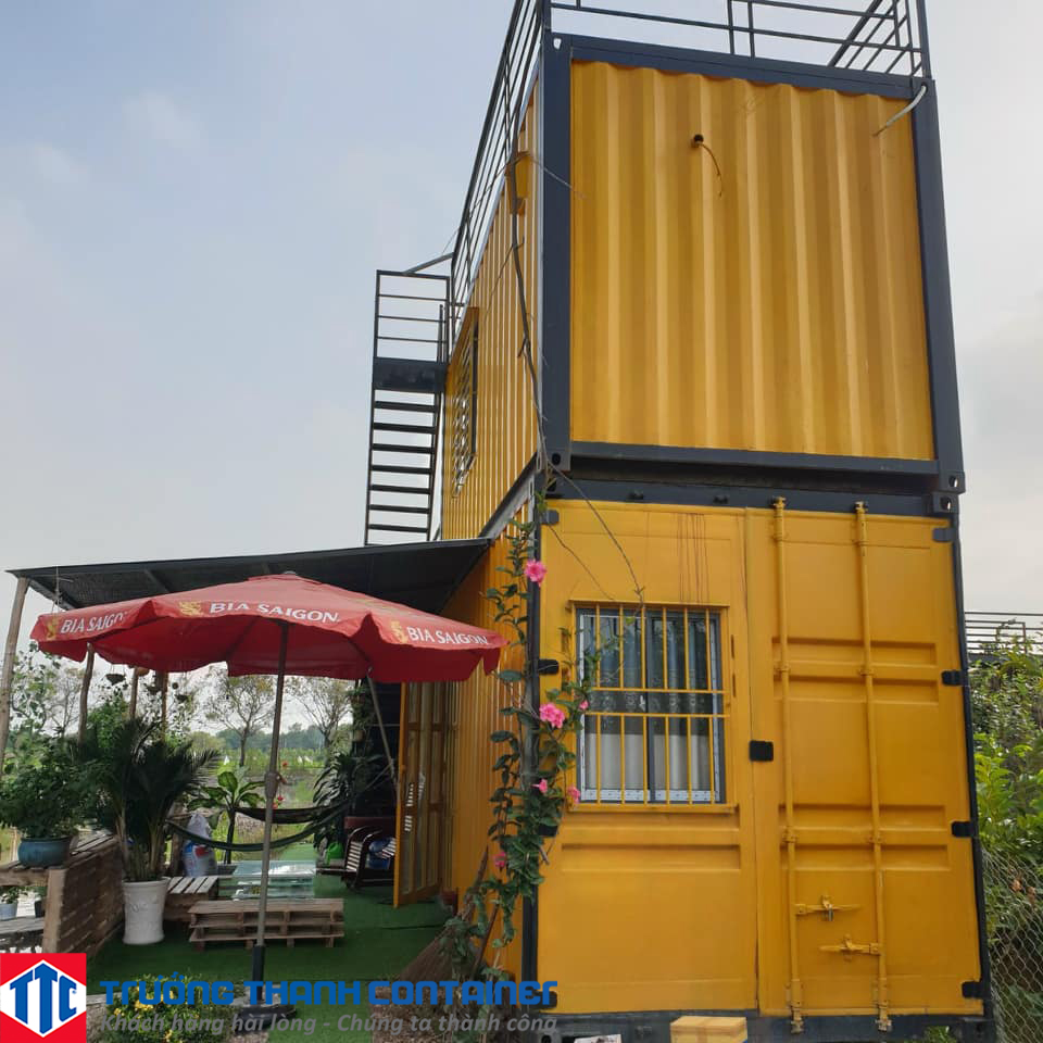 hình ảnh nhà container đẹp được sản xuất tại Hà Nội